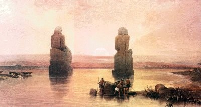 Художник - Девід Робертс - Храм в Абу-Симбел. www.kemet.ru
